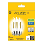 3-Pack GE Ultra Bright LED 75-Watt EQ CAM Bright White LED Light Bulb