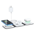 RTOPS 3-In-1 Magnetic Wireless Charging Station For Apple Devices