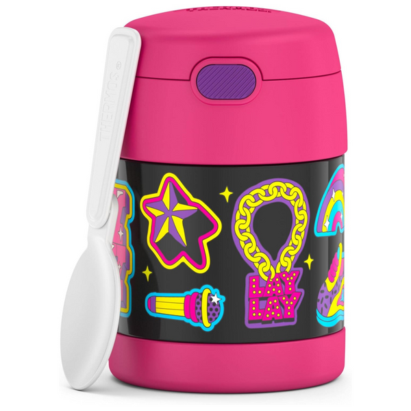 Thermos Funtainer 10 Ounce Stainless Steel Vacuum Insulated Kids Food Jar