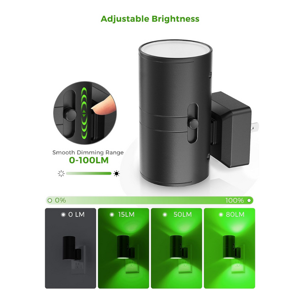 2-Pack LED Night Lights