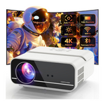 DBPOWER C16 20000-Lumens LCD 4K Bluetooth Wifi Home Theater Projector