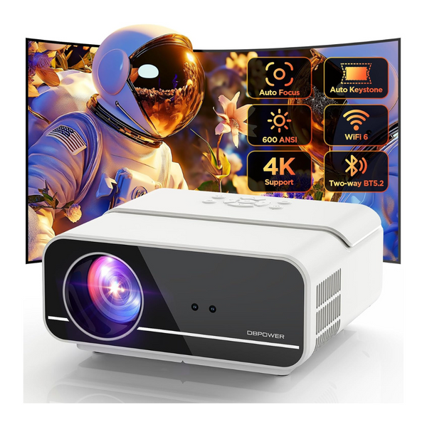 DBPOWER C16 20000-Lumens LCD 4K Bluetooth Wifi Home Theater Projector