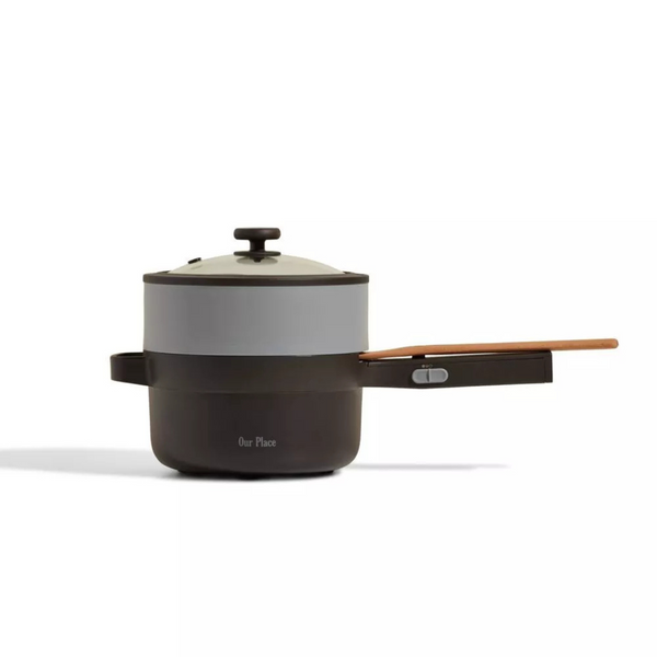 Our Place 8.5" Ceramic Nonstick Perfect Power Pot (Charcoal) [Dented Box]