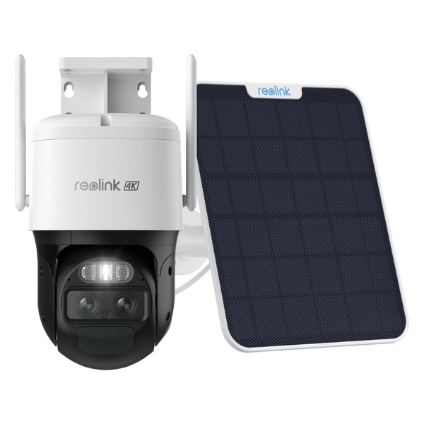 Reolink Solar Powered Outdoor Dual Lens Cellular Security Camera