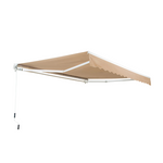 Aecojoy 13ft x 8ft Manual Outdoor Awning Retractable Sunshade Shelter