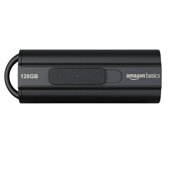 128GB Amazon Basics Ultra Fast USB 3.1 Flash Drive (Black)