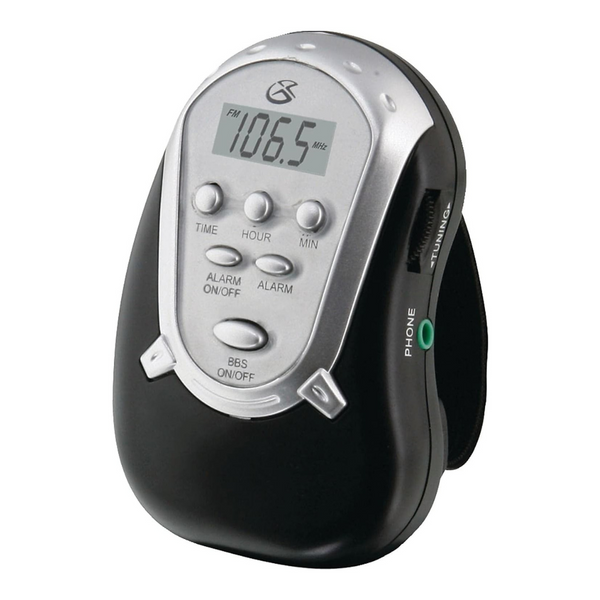 GPX R300S Am/FM Armband Radio With Earbuds