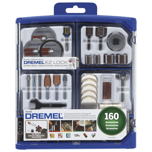 160-Piece Dremel EZ All Purpose Accessory Storage Kit