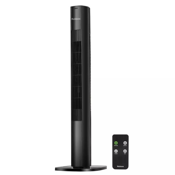 Holmes 36" Digital Tower Oscillating Fan (Black)