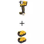 DEWALT Atomic 20V MAX 1/2" Variable Speed Impact Wrench + 2-Pack 20V MAX 5.0Ah Battery