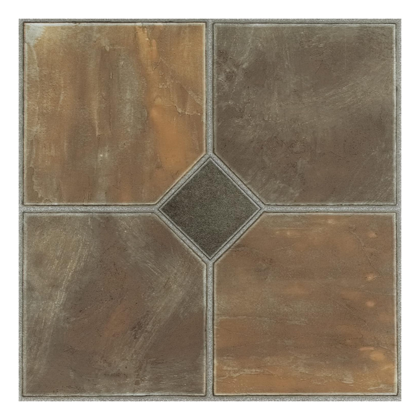 20-Count Nexus Self Adhesive 12" 12" x 12" Vinyl Floor Tiles