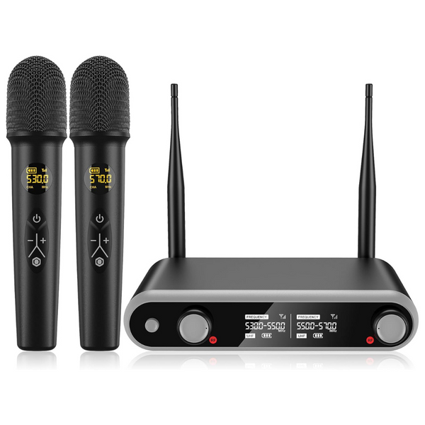 Wireless Microphone System Karaoke Machine
