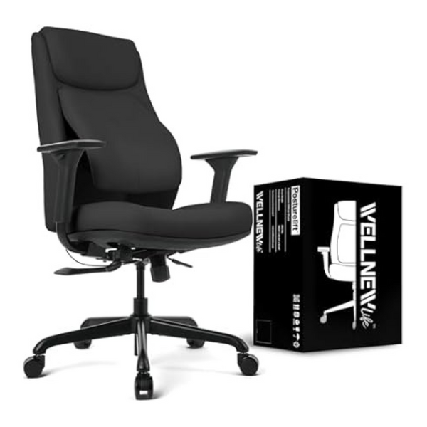 Wellnewlife WNO-0002BL Posturelift Ergonomic Office Chair