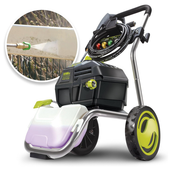 Sun Joe SPX4800 3200 PSI Max 1.3 GPM 14.9 Amp Electric Pressure Washer
