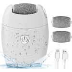 Portable Electronic Foot Callus Remover With 3 Roller Heads