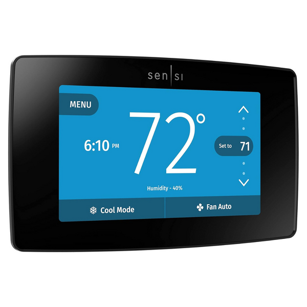 Emerson Sensi Touch Wi-Fi Thermostat With Touchscreen Display