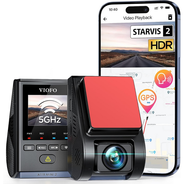 VIOFO A119 Mini 2 2K Dash Cam Kit with Sony STARVIS 2 Sensor