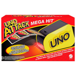 Mattel Games UNO Attack Card Game For Family Night With Card Launcher Featuring Lights & Sounds, Plus Mega Hit Rule
