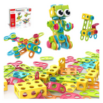 PicassoTiles 115 Piece Building Blocks Set
