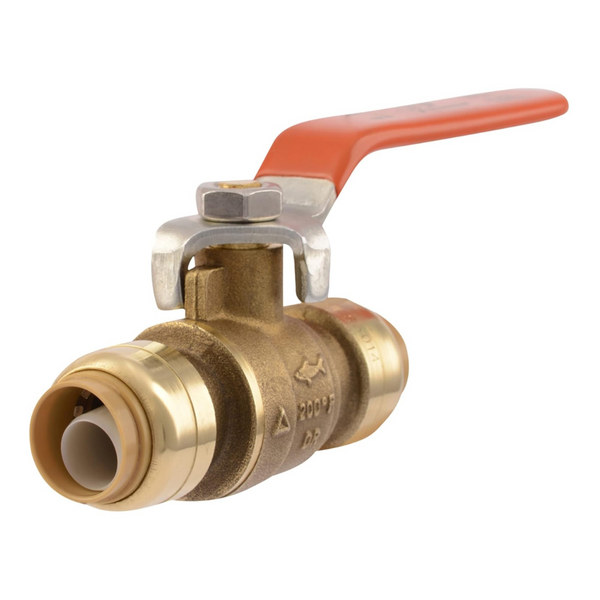 SharkBite 1/2" Brass Push-To-Connect Ball Valves