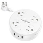 AnnTane 3ft 5 Volts Cruise Essentials Travel Portable Power Strips