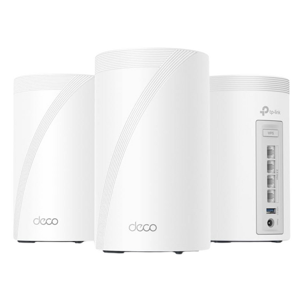 3-Pack TP-Link Deco BE63 Tri-Band WiFi 7 BE10000 Home Mesh System