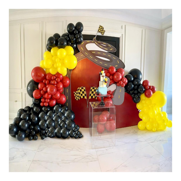 155-Piece Race Car Balloon Garland Arch Kit (Various)
