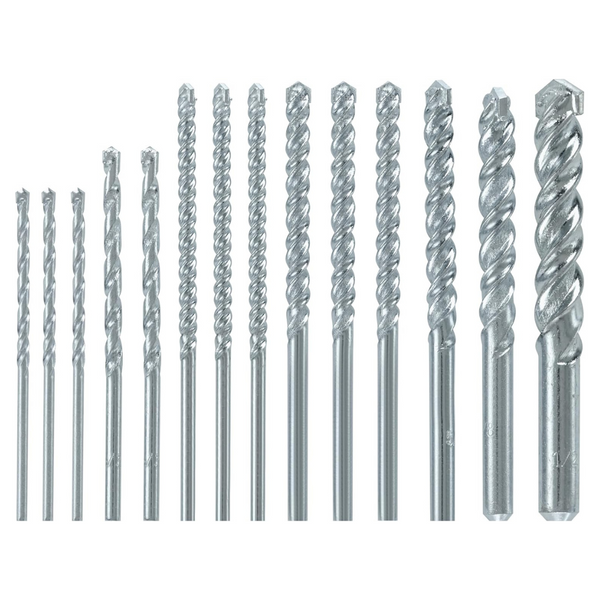 14-Piece Bosch BM5000 Fast Spiral Masonry Drill Bit Set