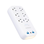Anker 18W Outlet Extender With 6 AC Outlets & 2 USB Ports