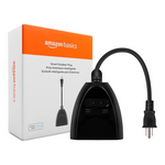 Amazon Basics Outdoor Smart Plug With 2 Individually Controlled Outlets