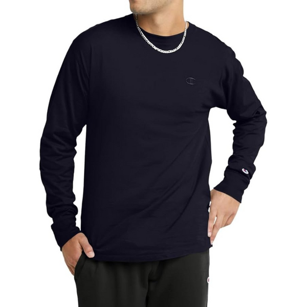 Champion Men's Classic Long Sleeve Soft, Comfortable T-Shirt (various)