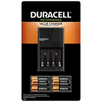 Duracell Ion Speed 1000 Battery Charger with 6 AA & 2 AAA Batteries