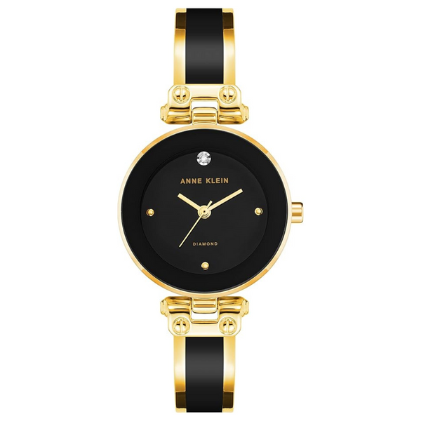 Anne Klein Women's Diamond Accented Bangle Watch