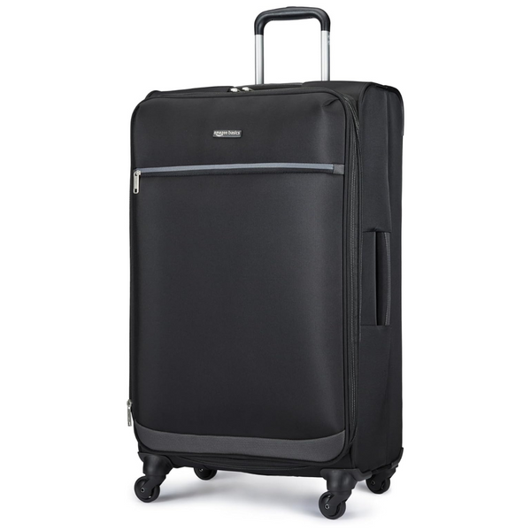 Amazon Basics 30" Softside Luggage with Spinner Wheels (Black)