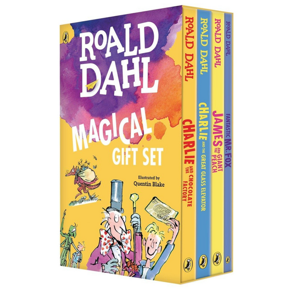 Roald Dahl Magical Gift Boxed Set (4 Books)