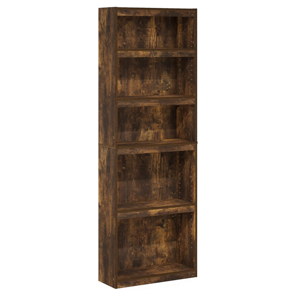 Furinno Jaya Enhanced Home 5-Tier Shelf Bookcase