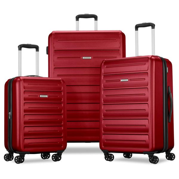 3-Piece American Tourister Westridge Hardside Luggage With Spinner Wheels