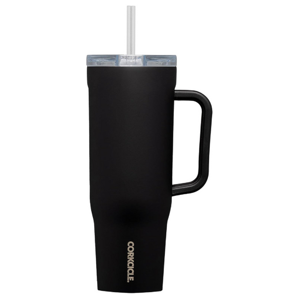 Corkcicle 40 Oz Cruiser Insulated Tumbler With Handle And Straw