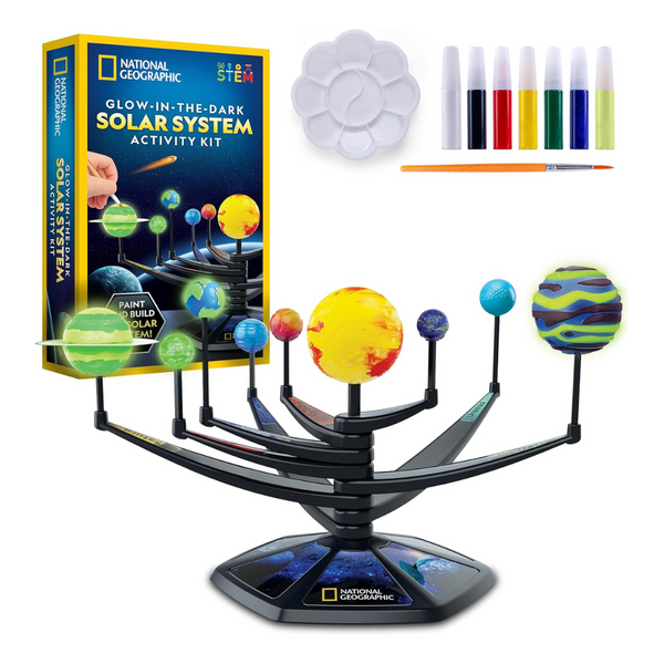 National Geographic Glow Solar System Model Kit