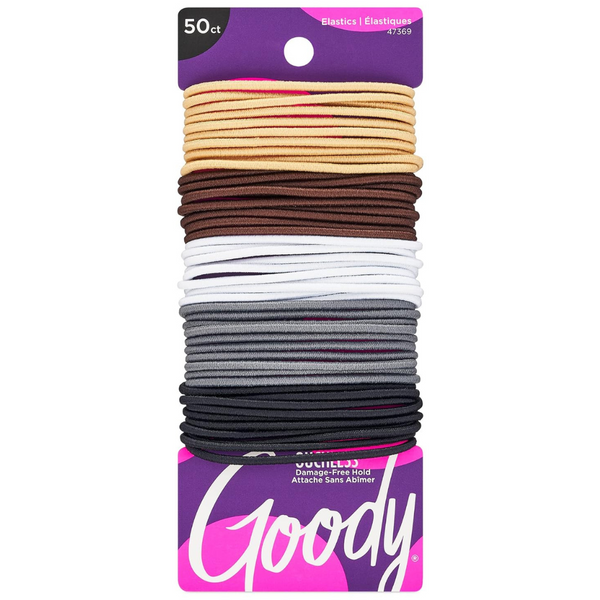 Goody Ouchless Elastic Hair Ties (50 Ct)