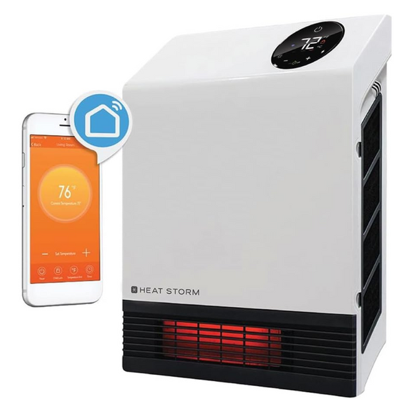 Heat Storm HS-1000-WX-WIFI 1000 Watt WiFi Infrared Wall Heater