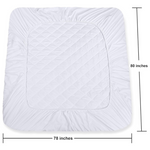 Utopia Bedding Quilted Fitted Mattress Pad (King)