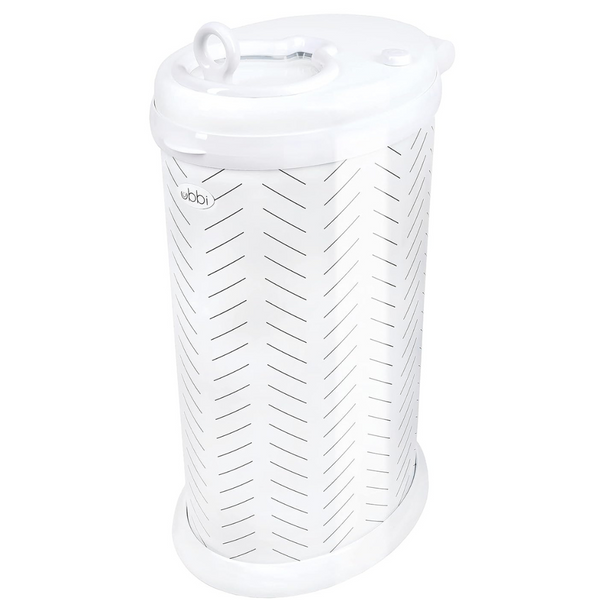 Ubbi Steel Diaper Pail, Odor Locking, No Special Bag Required