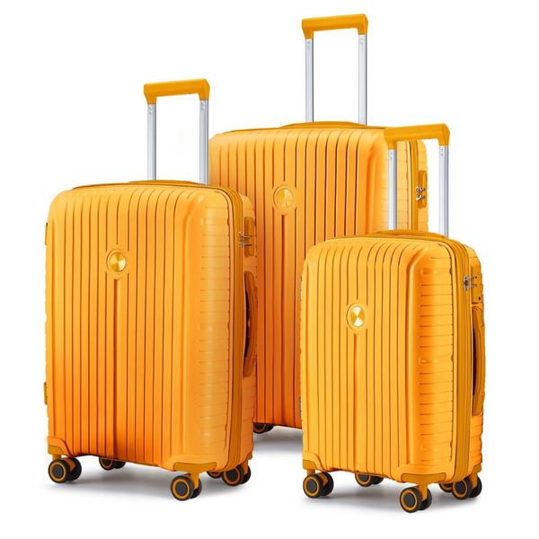3-Piece Joyway Melalenia Hardshell Lightweight Luggage Sets