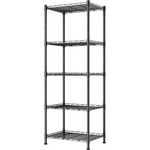 Regiller 5-Wire Shelving Metal Storage Rack Adjustable Shelves