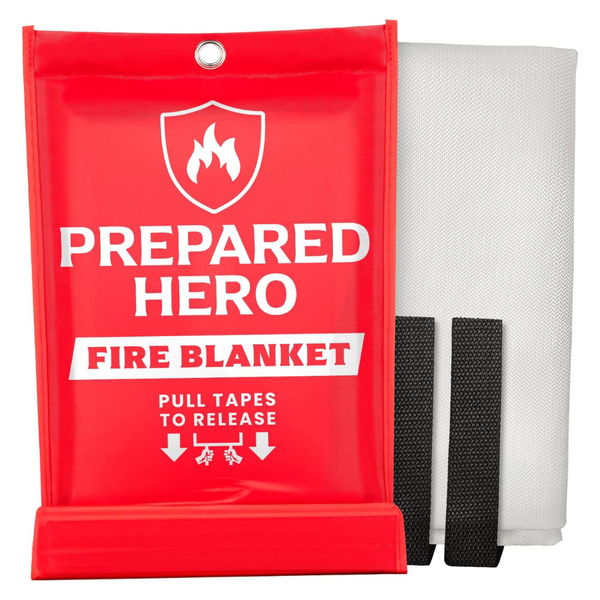 Prepared Hero Emergency Fire Blanket (40" x 40")