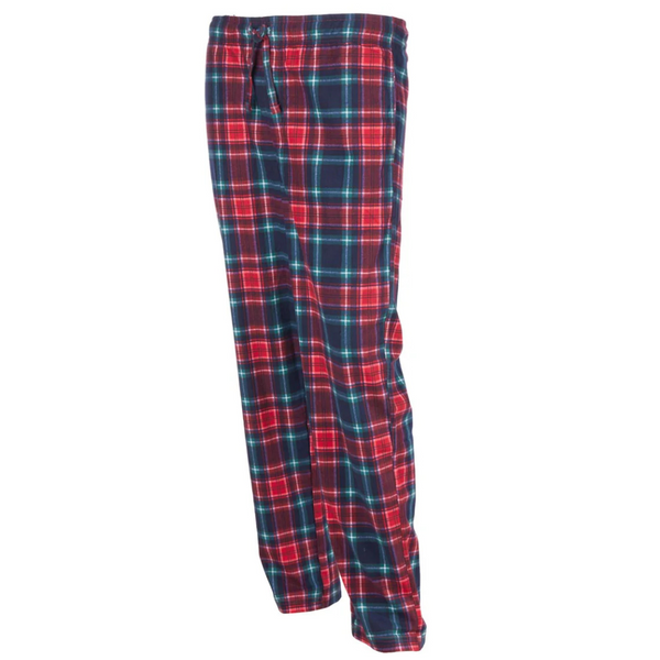 Eddie Bauer Men's Plaid Microfleece Pant (Various)