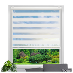 Lauren Taylor Cordless Zebra Blinds For Windows