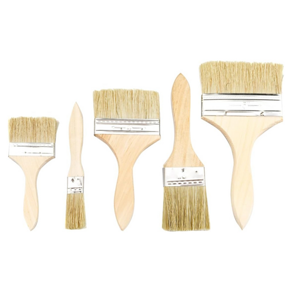 5-Piece MirrorZone High Quality Paint Brush Set