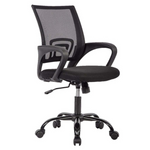 Executive Desk Chair With Armrest & Lumbar Support